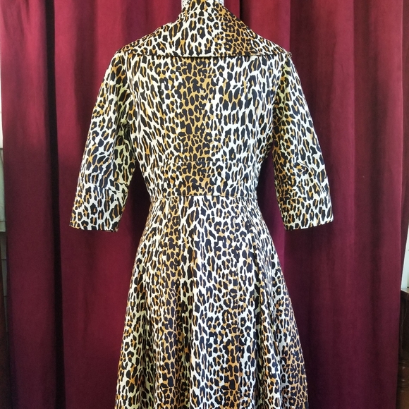Sz 8 Trashy Diva Courtney coat leopard print - Picture 5 of 5